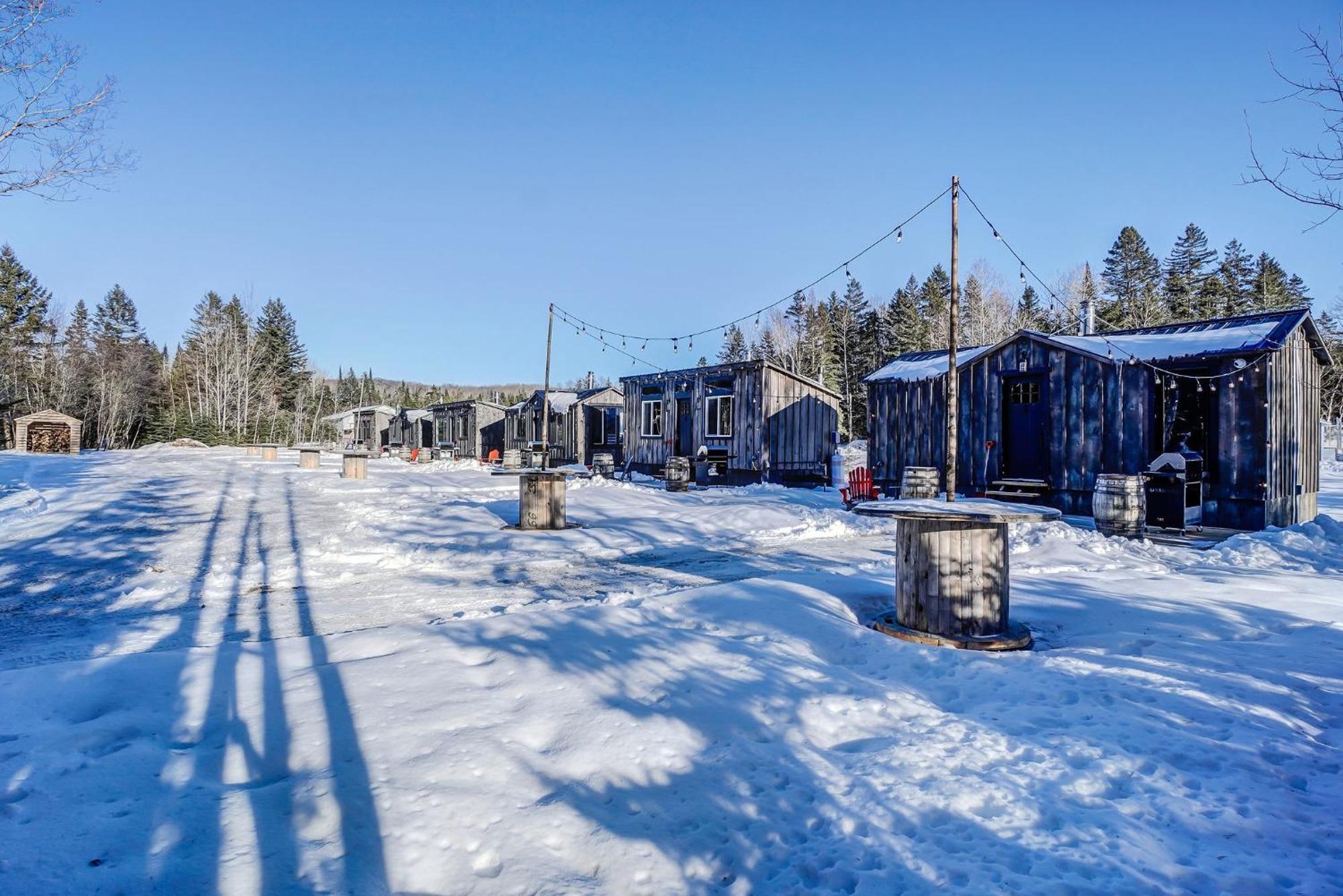 Your Cozy Cabin Retreat Saint-Remi-d'Amherst Экстерьер фото