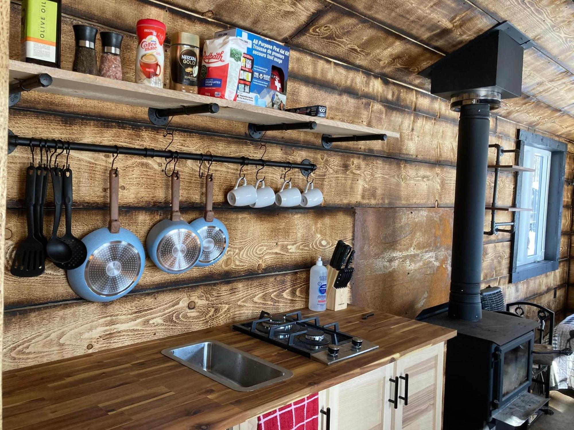 Your Cozy Cabin Retreat Saint-Remi-d'Amherst Экстерьер фото